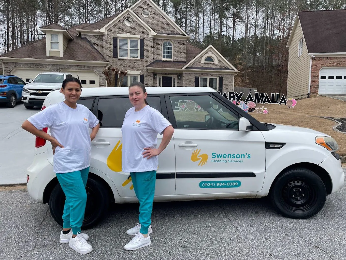The Swenson's Cleaning Service team